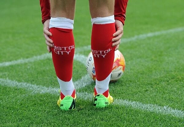 Bristol City's Luke Freeman: A Unique Socks Moment at Ashton Gate (September 6, 2014)