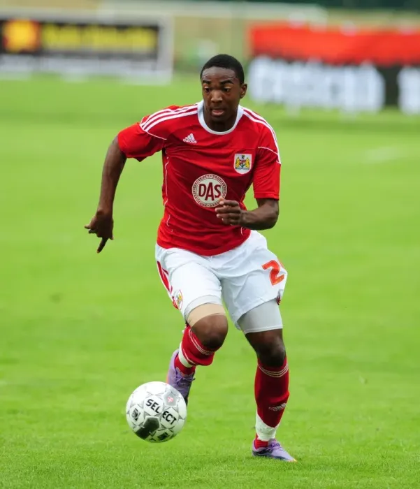 Framed Print : Bristol Citys Marlon Jackson