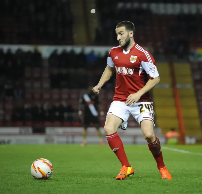 Framed Print : Bristol City's Martin Paterson: Shining Star in Sky Bet League One Framed Print : Bristol City's Martin Paterson: Shining Star in Sky Bet League One