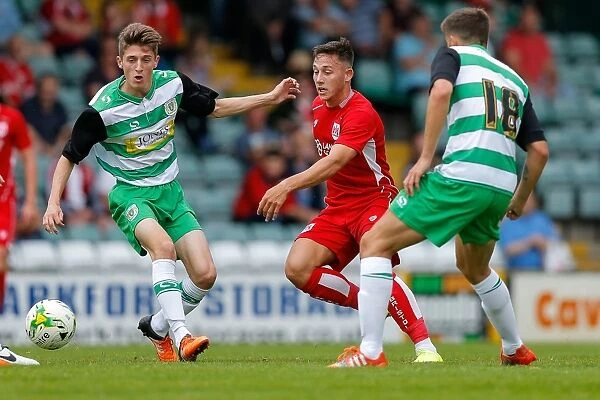 Bristol City's New Signing Josh Brownhill in Action vs Yeovil Town (16.07.2016)