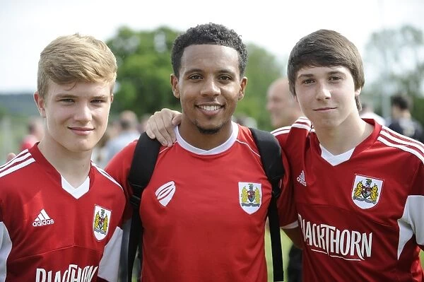 Bristol City's New Signing Korey Smith Meets Fans at Portishead Town Pre-Season Friendly