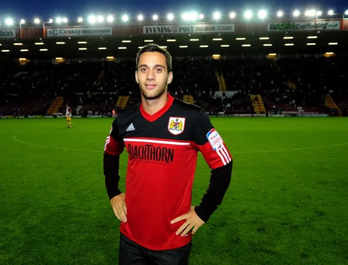 Framed Print : Bristol City's New Signing Sam Baldock Unveiled at Ashton Gate: Championship Debut Against Crystal Palace (August 2012) Framed Print : Bristol City's New Signing Sam Baldock Unveiled at Ashton Gate: Championship Debut Against Crystal Palace (August 2012)
