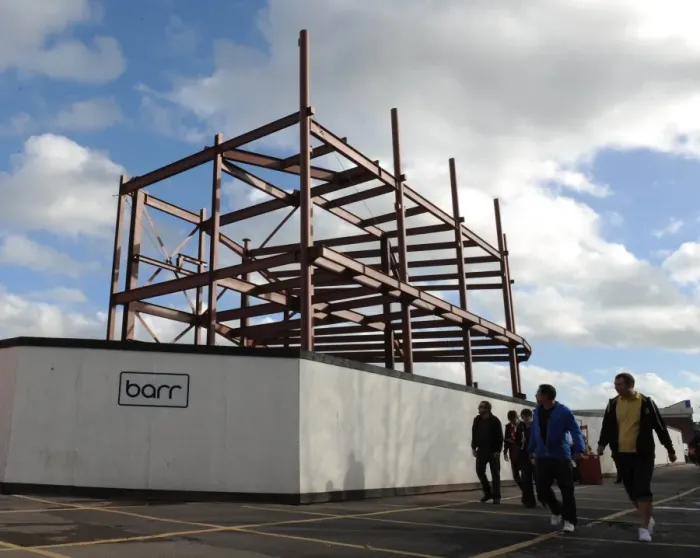 Framed Print : Bristol City's New South Stand Debut: A Football Milestone at Ashton Gate - November 2014