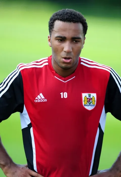 Framed Print : Bristol City's Nicky Maynard: Intense Focus at Pre-Season Training Framed Print : Bristol City's Nicky Maynard: Intense Focus at Pre-Season Training