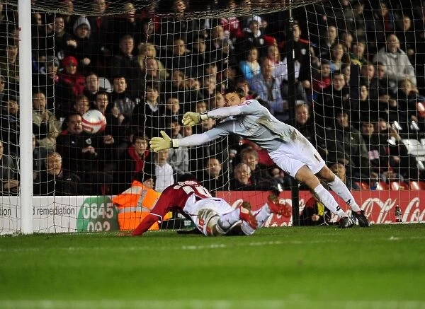 Bristol City's Nicky Maynard Scores Double: Championship Clash Between Bristol City and Barnsley, 23rd March 2010
