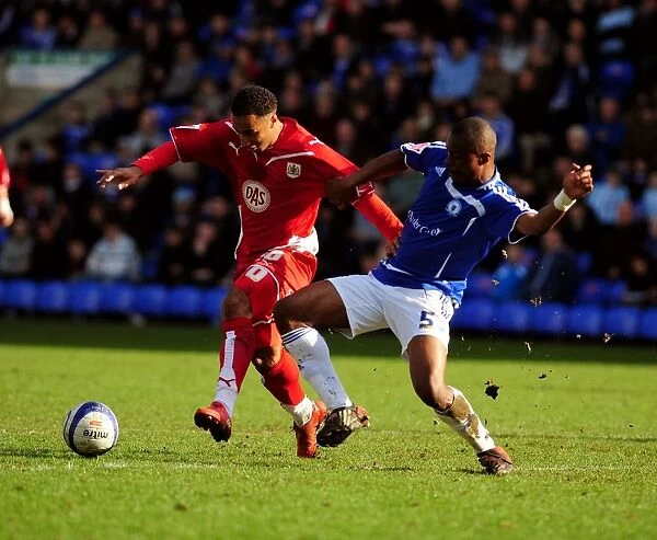 Bristol City's Nicky Maynard vs. Peterborough's Gabriel Zakuani: A Championship Battle