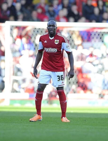 Bristol City's Nyron Nosworthy in Action during Bristol City vs Swindon Town, Sky Bet League One, 2014