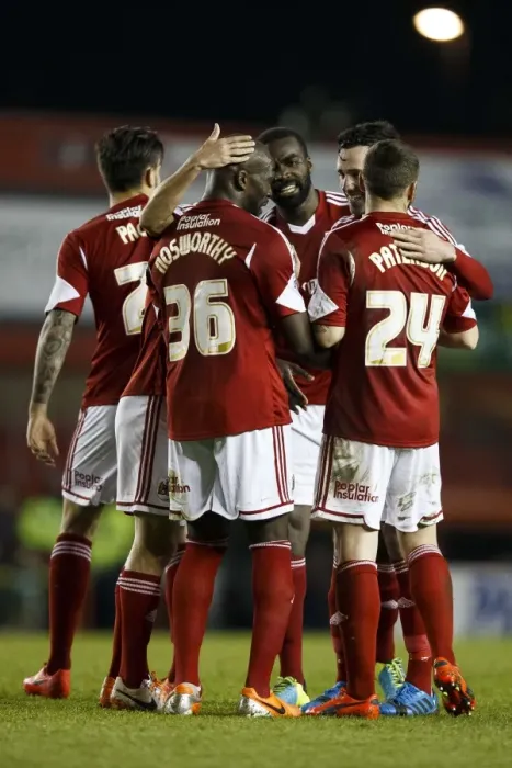 Framed Print : Bristol City's Nyron Nosworthy Scores the Decisive Goal: 2-0 Lead at Ashton Gate Framed Print : Bristol City's Nyron Nosworthy Scores the Decisive Goal: 2-0 Lead at Ashton Gate