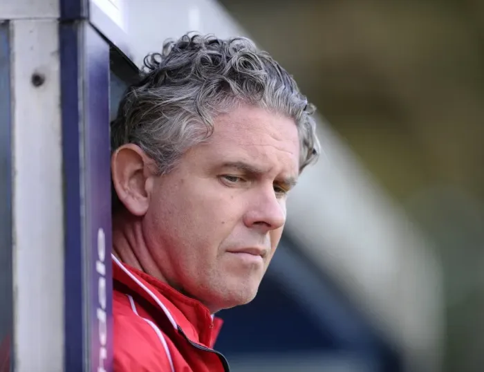 Framed Print : Bristol City's Physio Steve Allen at Rochdale Match, 2014