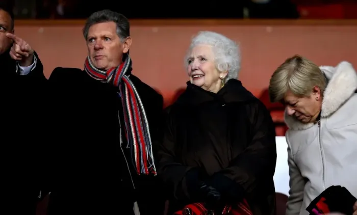 Framed Print : Bristol City's President Marina Dolman at The City Ground during Nottingham Forest vs. Bristol City, Sky Bet Championship (January 2017)