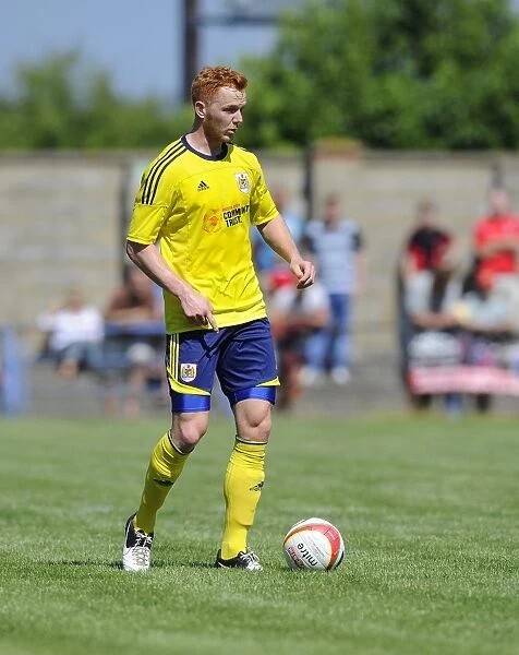 Bristol City's Ryan Taylor in Action during Pre-Season Friendly against Clevedon Town