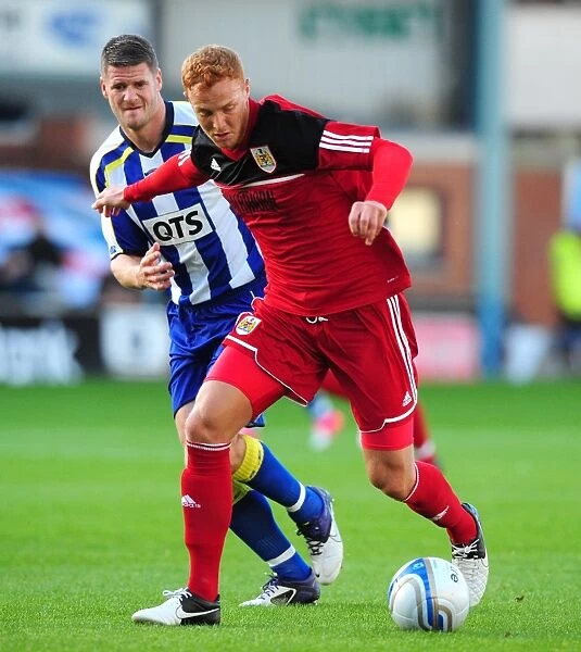 Bristol City's Ryan Taylor Charges Forward in Pre-Season Friendly against Kilmarnock