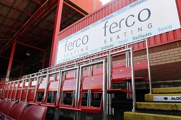 Bristol City's Safe Standing Rail Seats at Ashton Gate Stadium
