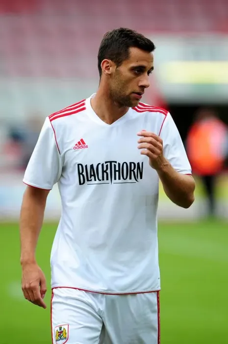 Framed Print : Bristol City's Sam Baldock in Action against Bournemouth, 2013