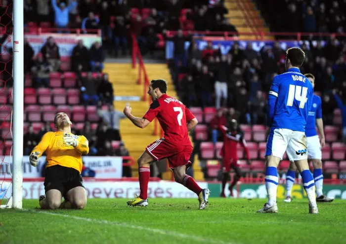 Framed Print : Bristol City's Sam Baldock Rejoices Over Goal Against Peterborough United in Championship Match at Ashton Gate Stadium (Joe Meredith / JMP - 29 / 12 / 2012) Framed Print : Bristol City's Sam Baldock Rejoices Over Goal Against Peterborough United in Championship Match at Ashton Gate Stadium (Joe Meredith / JMP - 29 / 12 / 2012)