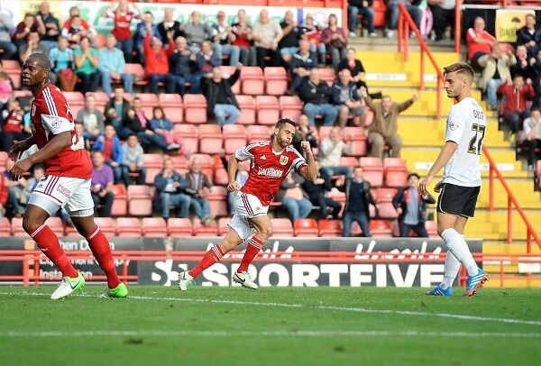 Bristol City's Sam Baldock Scores the Dramatic Equalizer: A Thrilling Moment from the Sky Bet League One Match Against Colchester United