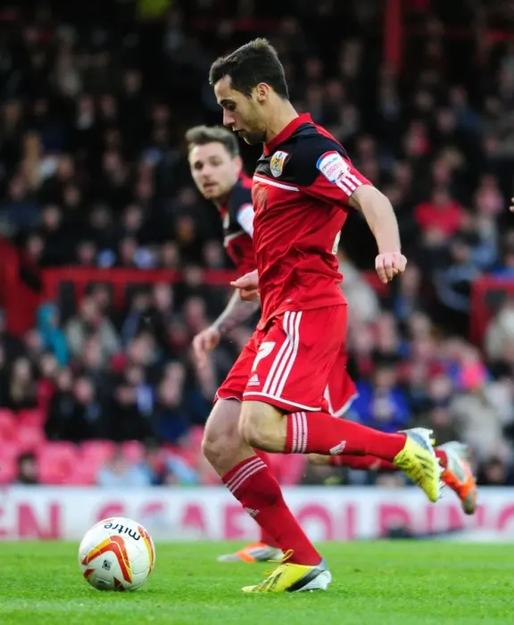 Framed Print : Bristol City's Sam Baldock Scores the Game-Changing Goal Against Peterborough - Championship Football Match, Ashton Gate Framed Print : Bristol City's Sam Baldock Scores the Game-Changing Goal Against Peterborough - Championship Football Match, Ashton Gate