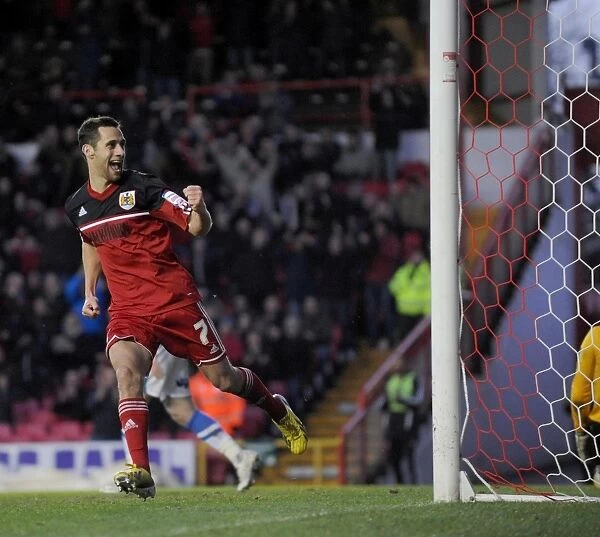 Bristol City's Sam Baldock Scores Game-Winning Goal in Championship Match
