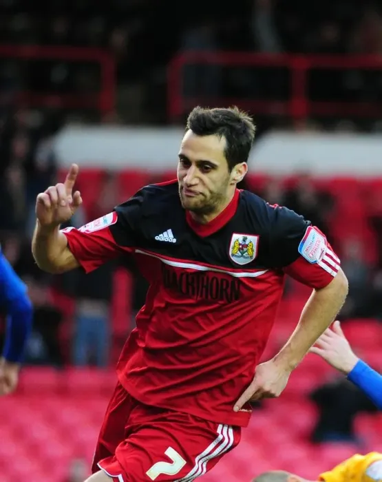 Framed Print : Bristol City's Sam Baldock Scores the Game-Winning Goal Against Peterborough in Championship Match, December 2012 Framed Print : Bristol City's Sam Baldock Scores the Game-Winning Goal Against Peterborough in Championship Match, December 2012