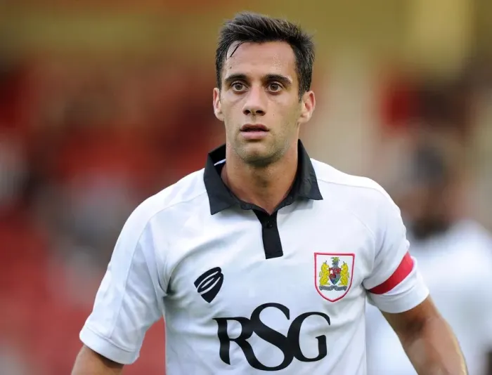 Framed Print : Bristol City's Sam Baldock Scores the Winning Goal vs. Cheltenham Town (July 2014) Framed Print : Bristol City's Sam Baldock Scores the Winning Goal vs. Cheltenham Town (July 2014)