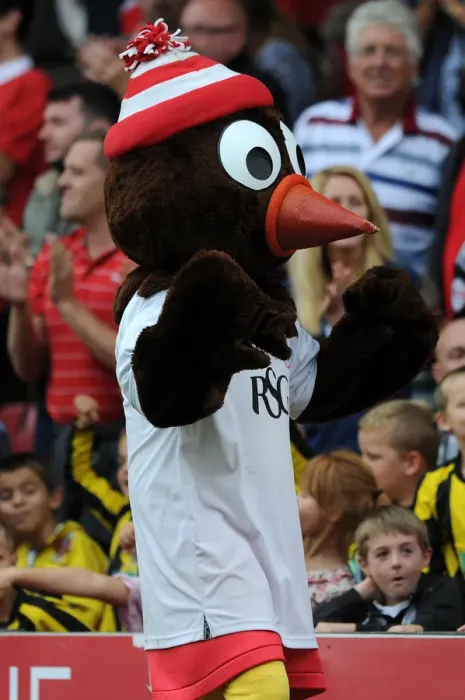 Framed Print : Bristol City's Scrumpy Mascot at Ashton Gate during Bristol City vs MK Dons, Sky Bet League One Match (September 2014) Framed Print : Bristol City's Scrumpy Mascot at Ashton Gate during Bristol City vs MK Dons, Sky Bet League One Match (September 2014)