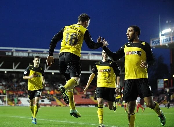 Bristol City's Sean Murray Scores and Celebrates Glory in FA Cup Third Round Against Watford