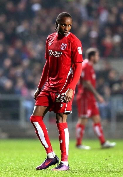 Bristol City's Shawn McCoulsky in Action Against Hull City, EFL Cup, October 2016