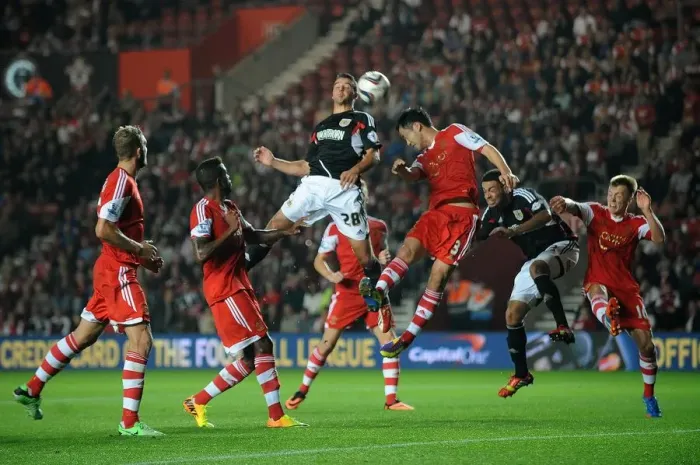 Framed Print : Bristol City's Stephen McLaughlin Goals at Southampton's St Marys Stadium, Capital One Cup Match Framed Print : Bristol City's Stephen McLaughlin Goals at Southampton's St Marys Stadium, Capital One Cup Match