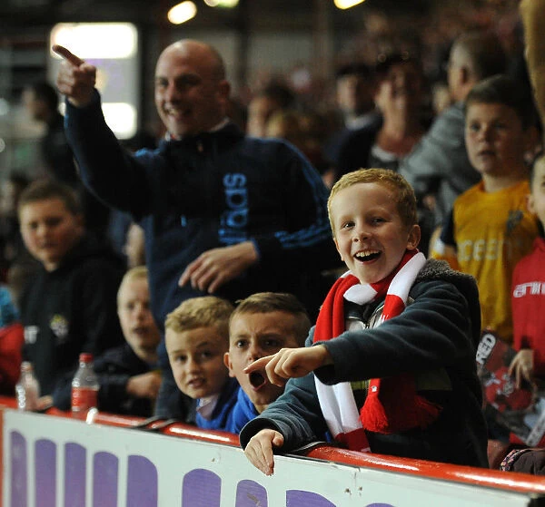 Bristol City's Thrilling Victory Over Swindon Town: A Euphoric Moment at Ashton Gate, April 2015