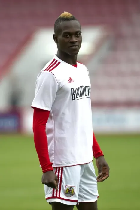 Framed Print : Bristol City's Toby Ajala in Action Against Bournemouth, 2013