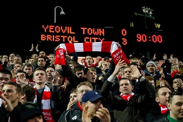 Bristol City's Triumph: 0-3 Win Over Yeovil Town, Fans Celebrate