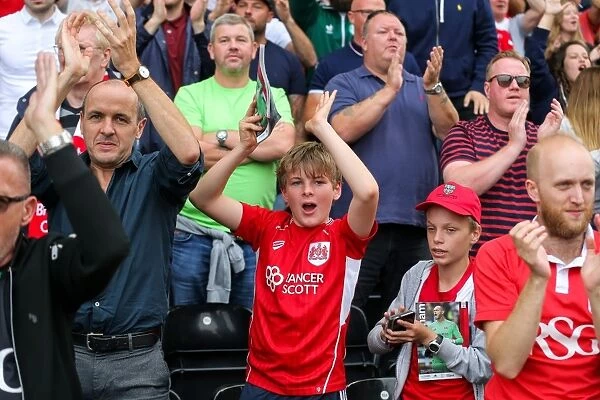 Bristol City's Triumph: Fans Celebrate 4-0 Victory at Craven Cottage