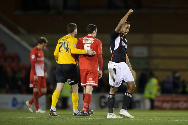 Bristol City's Tyrone Barnett Rejoices in 3-1 Victory Over Leyton Orient: A Moment of Triumph and Consolation for Shwan Jalal and Mathieu Baudry