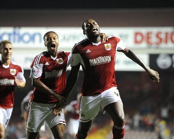 Bristol City's Unforgettable Goal: Emmanuel-Thomas and Reid's Euphoric Celebration (2013)