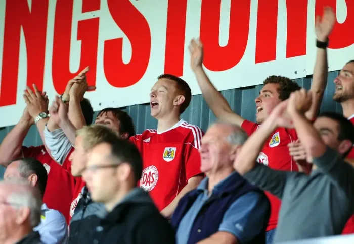 Framed Print : Bristol City's Victory at Scunthorpe United in Championship Match, September 11, 2010