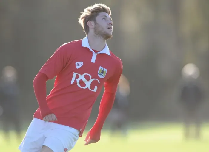 Framed Print : Bristol City's Wes Burns in Action at Training