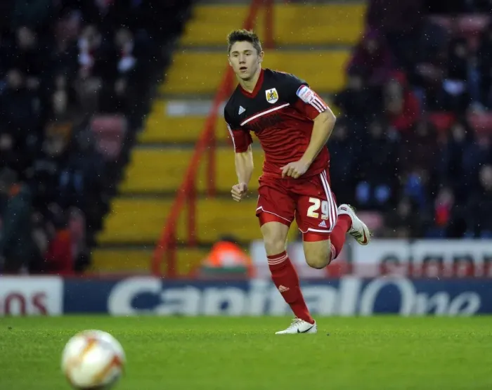 Framed Print : Bristol City's Wes Burns Makes Debut Against Leicester City, Ashton Gate Stadium, Championship Football Match, January 2013 Framed Print : Bristol City's Wes Burns Makes Debut Against Leicester City, Ashton Gate Stadium, Championship Football Match, January 2013