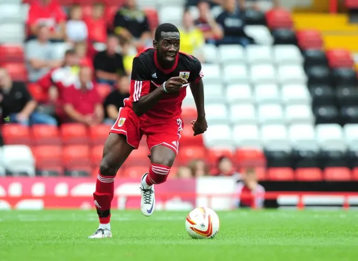 Framed Print : Bristol City's Yannick Bolasie Shines in Louis Carey Testimonial Match Against Bristol Rovers, 2012 Framed Print : Bristol City's Yannick Bolasie Shines in Louis Carey Testimonial Match Against Bristol Rovers, 2012