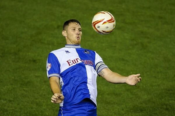 Bristol Derby: Tom Parkes of Bristol Rovers Heads the Ball in Johnstones Paint Trophy Match at Ashton Gate