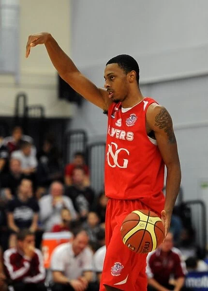 Bristol Flyers in Action against Cheshire Phoenix in Basketball Match, 15th November 2014