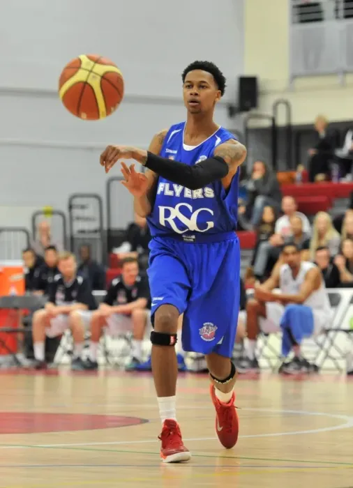 Framed Print : Bristol Flyers Bree Perine Goes Head-to-Head in Thrilling BBL Cup Semi-Final against Glasgow Rocks