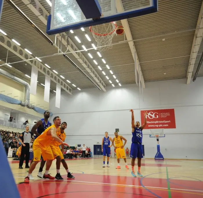 Framed Print : Bristol Flyers Greg Streete Scores Free Throw Against Sheffield Sharks Framed Print : Bristol Flyers Greg Streete Scores Free Throw Against Sheffield Sharks