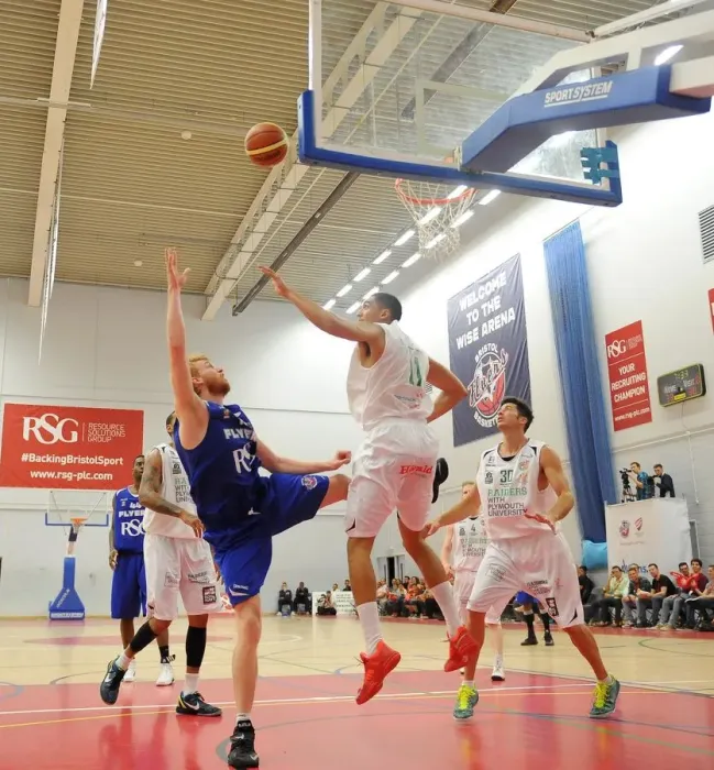 Framed Print : Bristol Flyers Mathias Seilund Scores Dramatic Basketball Point Against Plymouth Raiders Framed Print : Bristol Flyers Mathias Seilund Scores Dramatic Basketball Point Against Plymouth Raiders