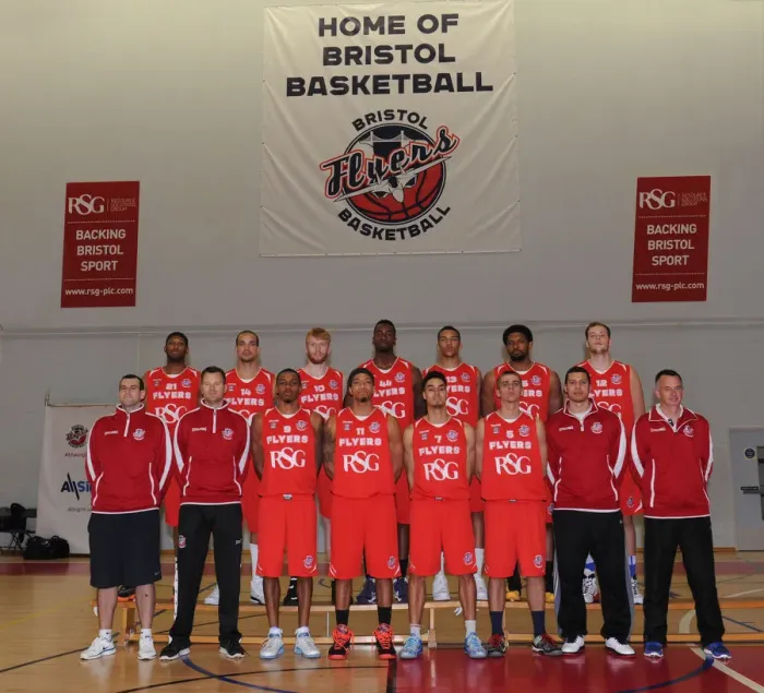 Framed Print : Bristol Flyers Team Photo Framed Print : Bristol Flyers Team Photo