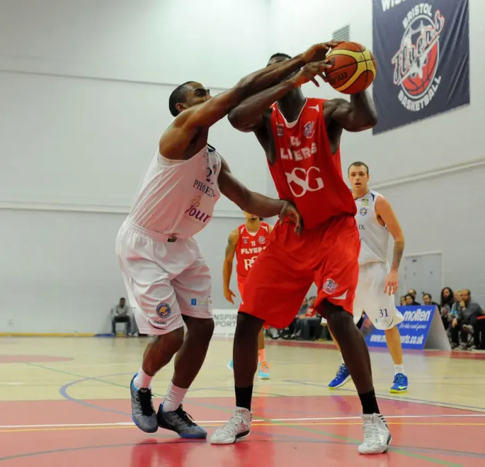 Framed Print : Bristol Flyers v Cheshire Phoenix Framed Print : Bristol Flyers v Cheshire Phoenix