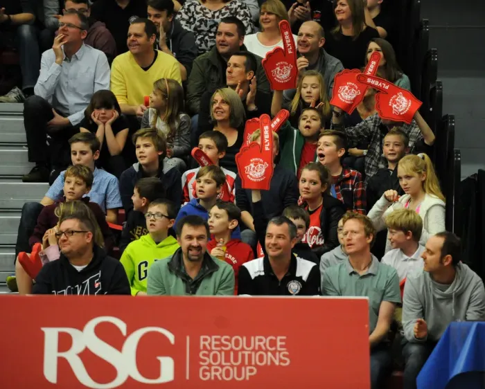 Framed Print : Bristol Flyers v Newcastle Eagles 291114
