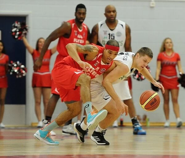 Bristol Flyers vs Manchester Giants Basketball Clash at SGS Wise Campus - 06 / 12 / 2014