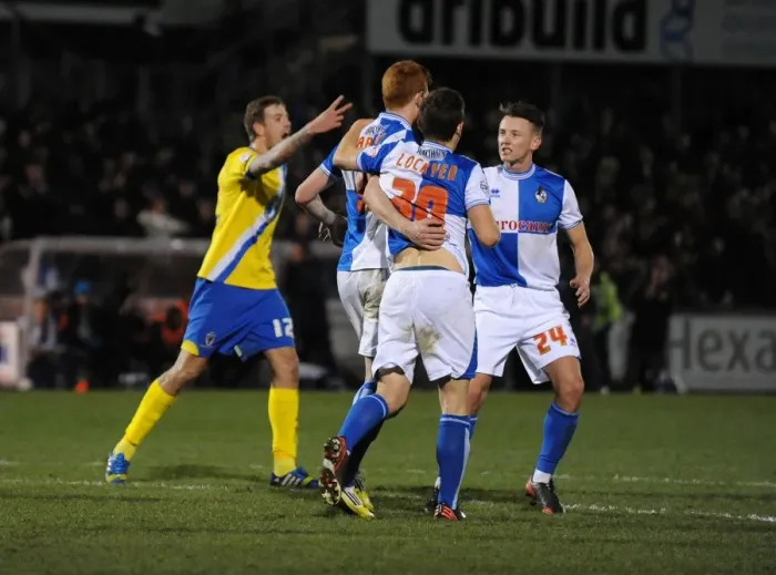 Framed Print : Bristol Rovers Celebrate Matt Harrold's Goal Against AFC Wimbledon, Memorial Stadium, 2013 Framed Print : Bristol Rovers Celebrate Matt Harrold's Goal Against AFC Wimbledon, Memorial Stadium, 2013