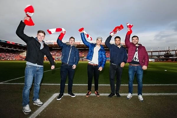 Five Bristol Rugby Players Show Support for Bristol City Ahead of FA Cup Match vs. West Ham United