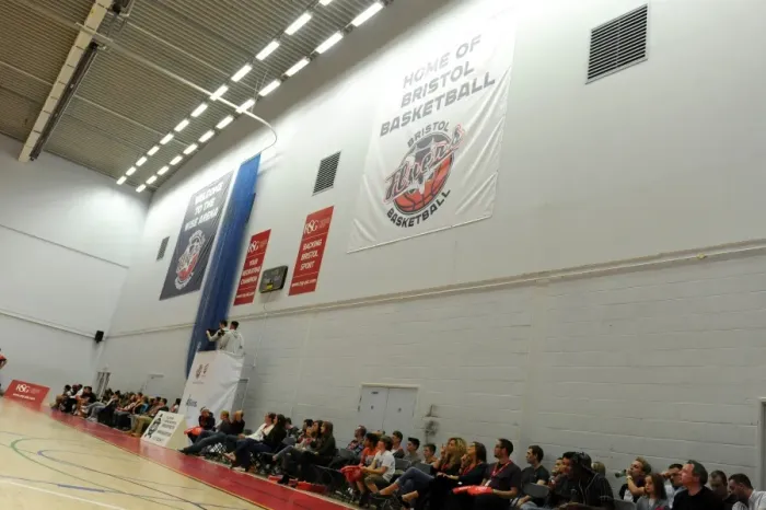 Framed Print : British Basketball Cup Showdown: Flyers vs. Raiders at Wise Campus